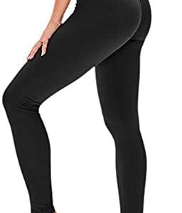 TNNZEET High Waisted Pattern Leggings for Women - Buttery Soft Tummy Control Printed Pants for Workout Yoga