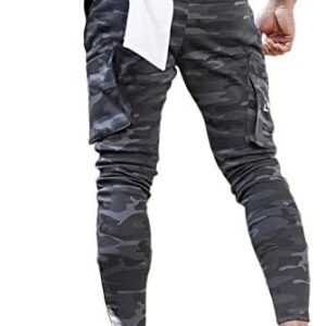 AOTORR Men's Workout Sport Pants, Athletic Running Jogger Track Pants Casual Sweatpants Trousers with Pockets