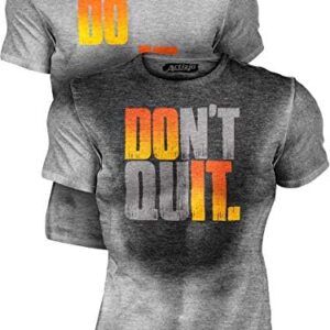 Actizio Sweat Activated Funny & Motivational Workout Do It – Don’t Quit Men’s T-Shirt & Tank Tops