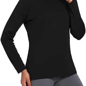 BALEAF Women's UPF 50+ Sun Shirts Long Sleeve UV Protection Rash Guard Lightweight Quick Dry SPF Hiking Tops Outdoor