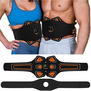 BLASET ABS Stimulator, Abdominal Toning Belt Trainer, Abs Workout Equipment, Ab Sport Exercise Belt for Men and Women BFB-8