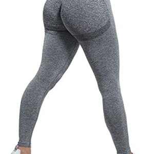 CHRLEISURE Butt Lifting Workout Leggings for Women, Scrunch Butt Gym Seamless Booty Tight