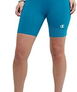 Champion Women's Bike Shorts, Authentic, Moisture Wicking, Bikers Shorts for Women, 7"