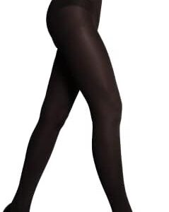 Charm and Attitude Women's Opaque Tights Warm Pantyhose Microfiber Nylons Made in EU