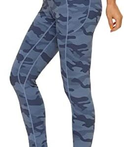 Devirld Womens Leggings with Pockets Tummy Control, High Waisted Yoga Pants Gym Workout Legging for Women