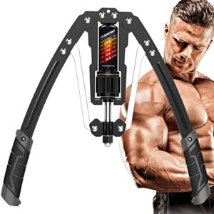 EAST MOUNT Twister Arm Exerciser - Adjustable 22-440lbs Hydraulic Power, Home Chest Expander, Shoulder Muscle Training Fitness Equipment, Arm Enhanced Exercise Strengthener.