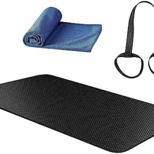 Exercise Equipment Mat,Treadmill Mat, Exercise Bike Trainer Mat, Fitness Home Gym Mat, Elliptical Mat,Spin Bike Mat,Small And Large Exercise Mat,Workout Pads For Floor,Workout Matt For home Gym Carpet