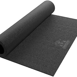 HAPBEAR Exercise Equipment Mat, Under Treadmill, Elliptical, Peloton Bike Mat for Hardwood Floors Carpet Protection - High Density Weight Bench Pad Fitness Gym Equipment Mat…