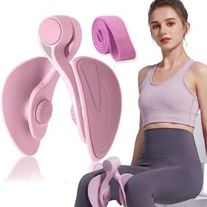 HGAUCAI Thigh Master Thigh Exercise Equipment Workout Equipment for Arms & Inner Thigh Hip Toning Pelvic Floor Training Equipment Portable Pilates Equipment for Weight Loss 35LB