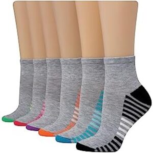 Hanes Women's 6-Pair Comfort Fit Ankle Socks