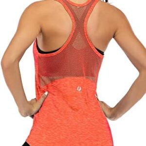 ICTIVE Workout Tank Tops for Women Sleeveless Yoga Tops for Women Mesh Racerback Tank Tops Muscle Tank