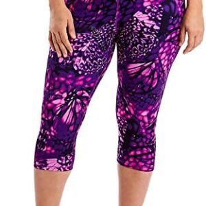 JUST MY SIZE Women's Plus Size Active Stretch Capri