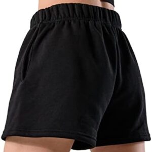 Kamo Fitness CozyTech Sweat Shorts Women High Waisted Lounge Comfy Casual with Pockets