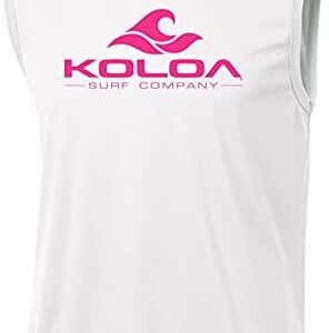 Koloa Surf Classic Wave Logo Moisture Wicking Sleeveless T-Shirts. Sizes: XS-4XL