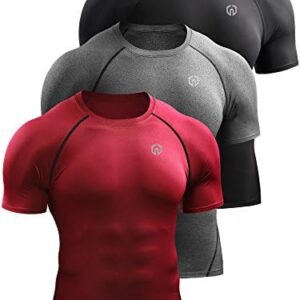 NELEUS Men's Compression Baselayer Athletic Workout T Shirts