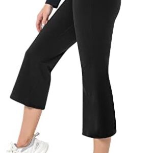 Promover Bootcut Yoga Pants for Women High Waist Dress Pants Flare Leggings 29" 31" 33" Workout Pant for Casual Work