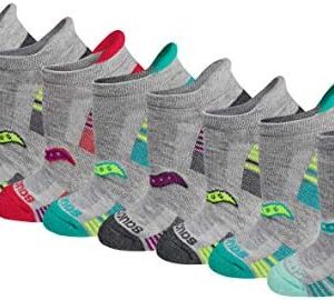 Saucony Women's Multipack Performance Heel Tab Athletic Socks