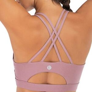 Sports Bras for Women,Padded Sports Bra Tank Top Sexy Crisscross Back High Impact Longline Workout Yoga Bra