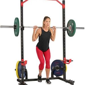 Sunny Health & Fitness Power Zone Squat Stand Power Rack, Power Cage