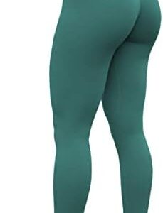 TomTiger Women's Yoga Pants 7/8 High Waisted Workout Yoga Leggings for Women Butt Lifting Tummy Control Booty Tights