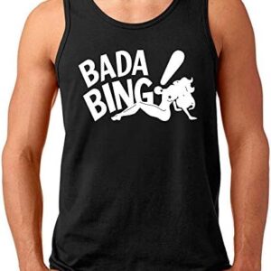 WINGZOO Workout Tank Top for Men-Mens Novelty Funny Graphic Fitness Gym Racerback Sleeveless Shirts