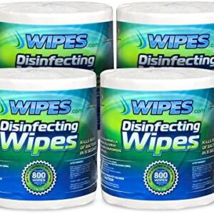 Wipes LLC 800 Count Disinfectant Wipes, Case of 4 Refill Rolls (W24263)