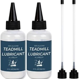 2 Pack of 100% Silicone Treadmill Lubricant | Treadmill Belt Lubricant, 8 Ounces Treadmill Oil Belt Lubricant, Easy to Apply & Suitable for Most Treadmill Brands…