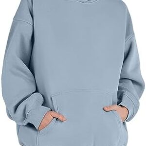 ANRABESS Womens Oversized Hoodies Fleece Sweatshirts Long Sleeve Hooded Pullover Fall Clothes with Pocket