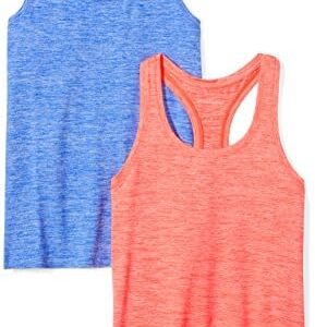 Amazon Essentials Women's Tech Stretch Racerback Tank Top (Available in Plus Size), Multipacks