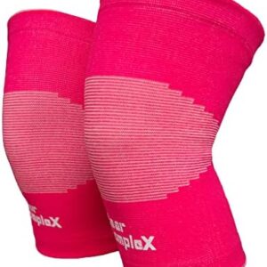 Bear KompleX Compression LITE Neoprene Knee Sleeves, Support for Workouts & Running. Sold in Pairs-Crossfit Training, Weightlifting, Wrestling, Squats & Gym Use 4mm Thick, Options for Both Men & Women