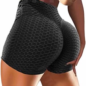 COLO Booty Shorts Naughty Scrunch Butt Lifting Leggings Workout High Waisted Textured Bottom