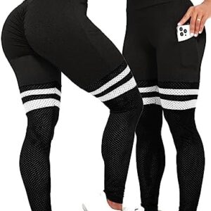 CROSS1946 Women Seamless Leggings High Waisted Scrunch Butt Lifting Workout Gym Yoga Pant