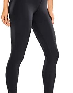 CRZ YOGA Women's Naked Feeling Yoga Pants 25 Inches - 7/8 High Waisted Workout Leggings