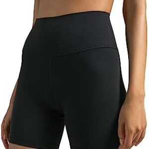 Colorfulkoala Women's Dreamlux High Waisted Yoga Shorts 6" Inseam Workout Tights