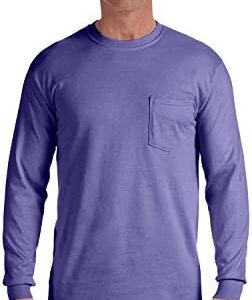 Comfort Colors - Garment-Dyed Heavyweight Long Sleeve Pocket T-Shirt - 4410