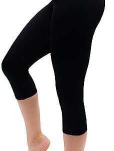 CompressionZ Compression Capri Leggings for Women - Yoga Capris, Running Tights, Gym Pants - Plus