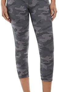 Danskin Women's All Over Printed Capri Legging