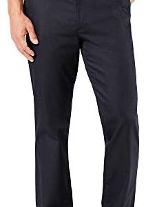 Dockers Men's Straight Fit Signature Lux Cotton Stretch Khaki Pant