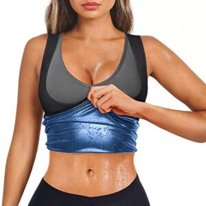 Finlin Sauna Fat Burning Belly Undershirt Fitness Sweat Suit Running Sportswear Sweat Undershirt Corset Women