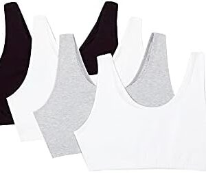 Fruit of the Loom Women's Built Up Tank Style Sports Bra Value Pack