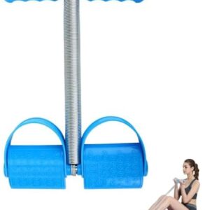 Get a Full-Body Workout at Home with The Pedal Puller Sit Up Exercise Equipment - Single Spring, Pedal Resistance Band with Handle for Arm, Abdominal, and Leg Exercise - Perfect for Your Home Gym