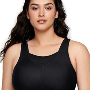 Glamorise Women's Plus Size No-Bounce Camisole Sports Bra Wirefree #1067