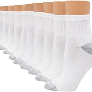 Hanes Women's Value, Ankle Soft Moisture-Wicking Socks, Available in 10 and 14-Packs