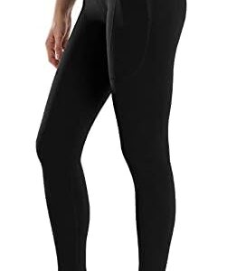 HeyNuts Essential 7/8 Leggings with Side Pockets for Women, High Waisted Compression Workout Yoga Pants 25''