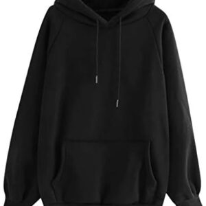 Hoodies for Women Trendy Cute Heart Graphic Pullover Tops Drawstring Hooded Sweatshirt Womens Fashion Fall Clothes