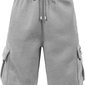 J. LOVNY Men's Comfy Fit Summer Drawstring Fleece Cargo SweatShorts M-7XL