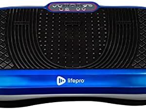 LifePro Waver Vibration Plate Exercise Machine - Whole Body Workout Vibration Fitness Platform w/ Loop Bands - Home Training Equipment for Weight Loss & Toning