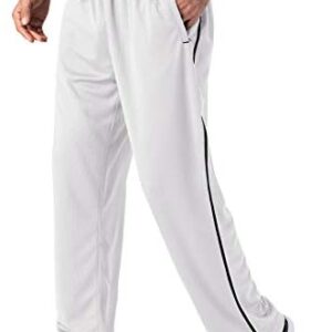 MAGNIVIT Men's Lightweight Sweatpants Loose Fit Open Bottom Mesh Athletic Pants with Zipper Pockets