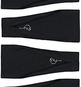 Maven Thread Women's No-Slip Sweat-Wicking Headband for Exercise and Yoga, 4-Pack