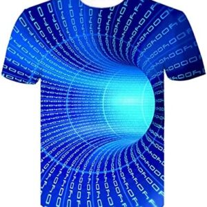 Men's Fashion 3D Print T Shirts Funny Graphics Pattern Crewneck Short Sleeve Tees Fashion Mens T Shirt Big Shirts